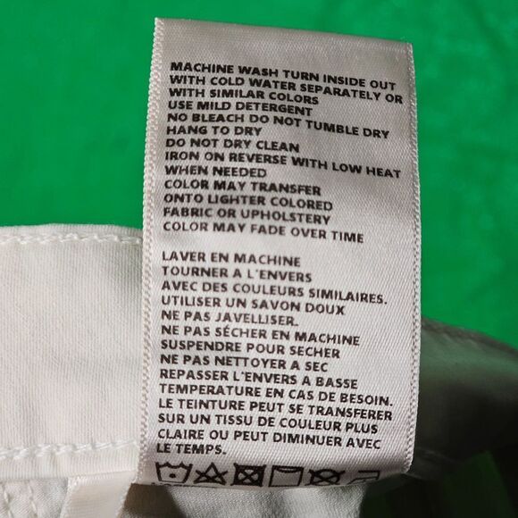 NWT L'AGENCE Margot Jean Vintage White 26 - Picture 5 of 5